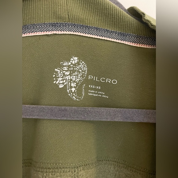 ANTHROPOLOGIE | Pilcro Aubrey Draped Cardigan Olive Green Size XXS/XS - Picture 2 of 3